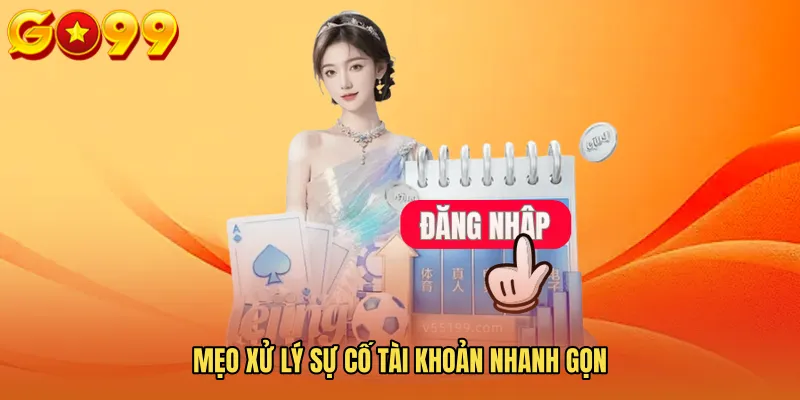Mẹo xử lý sự cố tài khoản nhanh gọn